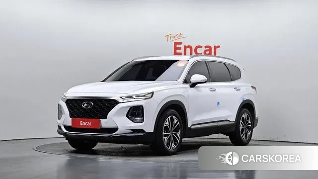 Hyundai Santa Fe TM 2018 Белый из Кореи