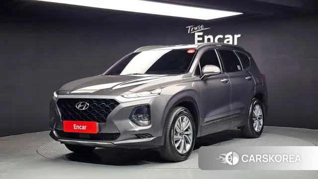 Hyundai Santa Fe TM 2018 Серый из Кореи