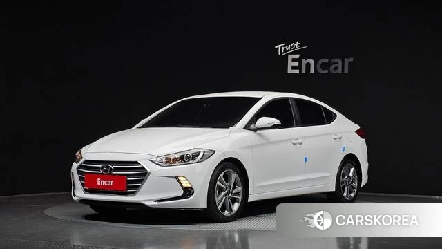 Hyundai Avante AD 2018 Белый из Кореи