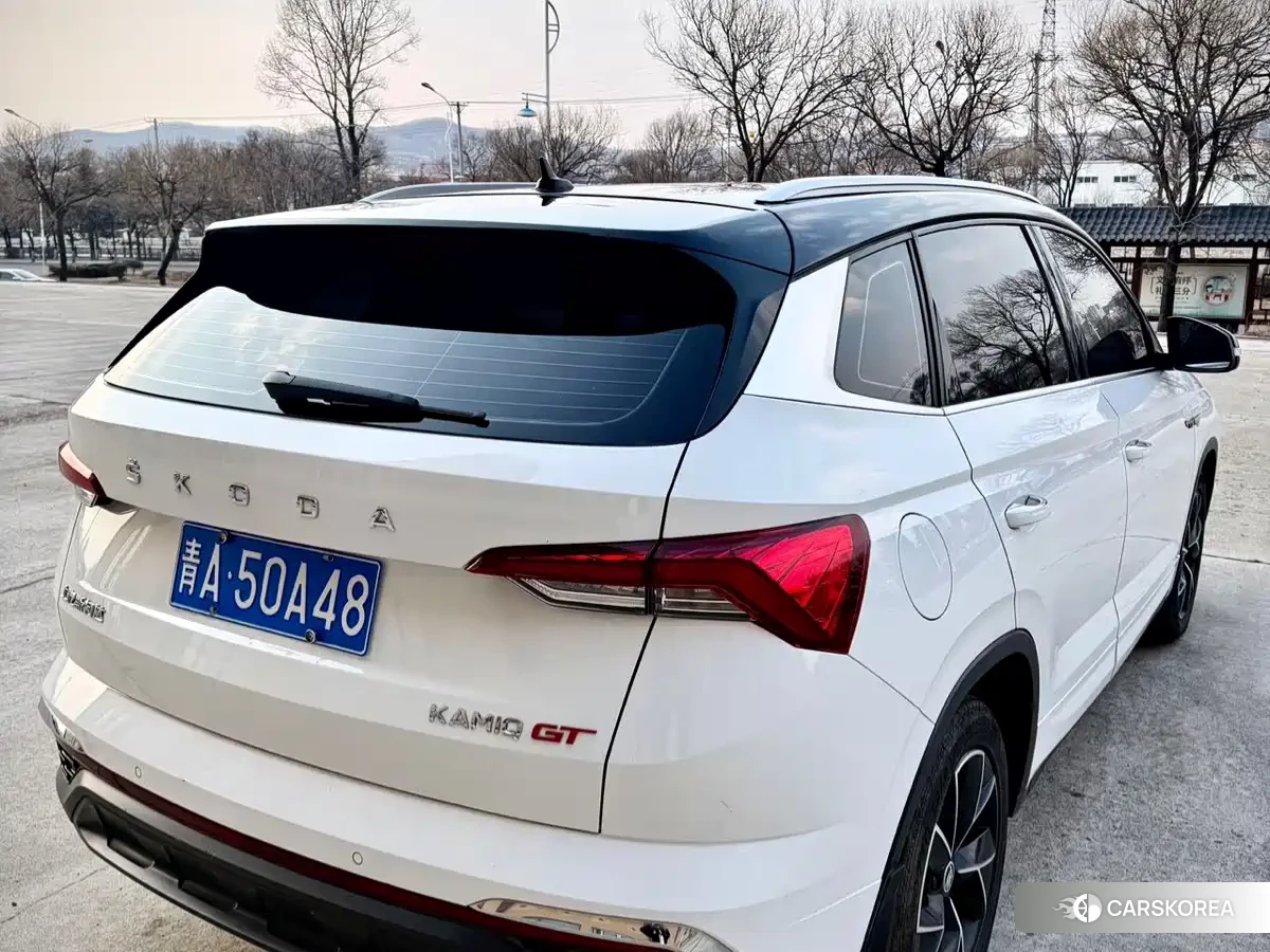Skoda Kamiq 2022 Белый из Китая