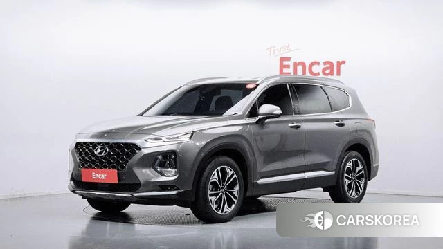 Hyundai Santa Fe TM 2019 Серый из Кореи