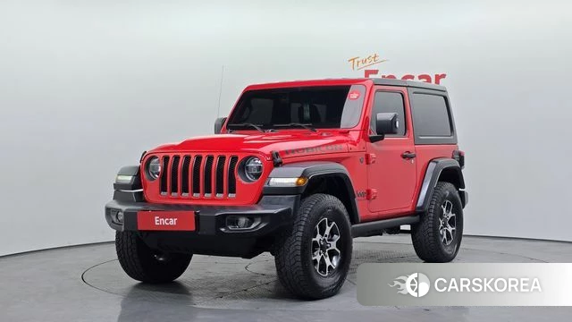 Jeep Wrangler (JL) 2021 Красный из Кореи