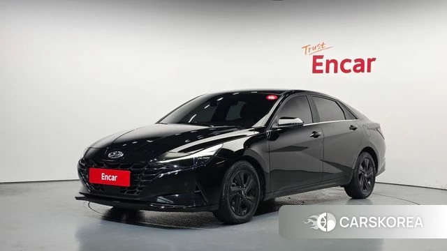 Hyundai Avante (CN7) 2020 Черный из Кореи