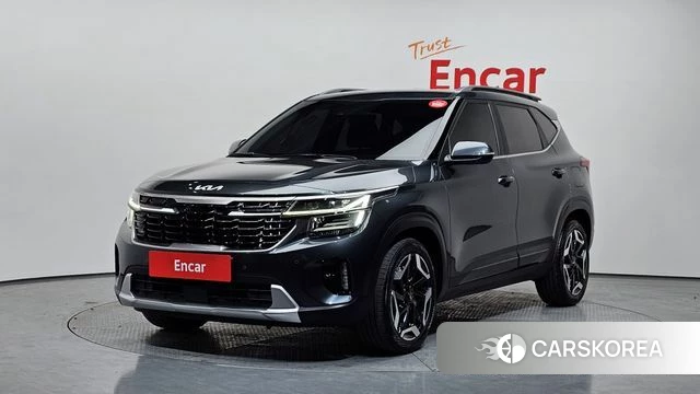 Kia The New Seltos 2023 Серый из Кореи