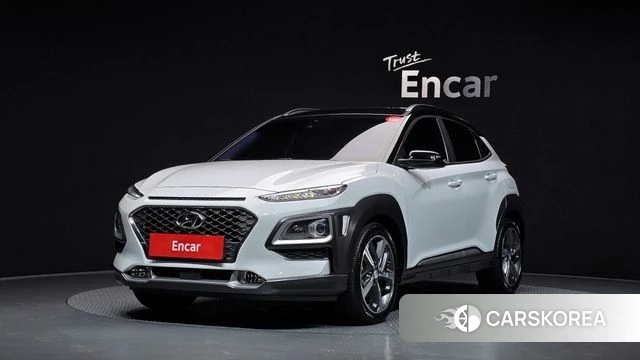 Hyundai Kona 2019 Белый из Кореи