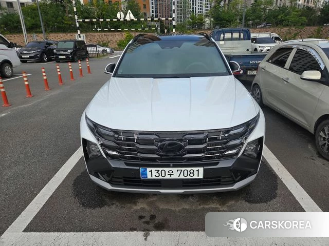 Hyundai The New Tucson Hybrid (NX4) 2025 Белый из Кореи