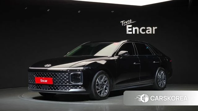 Hyundai Grandeur (GN7) 2023 Черный из Кореи