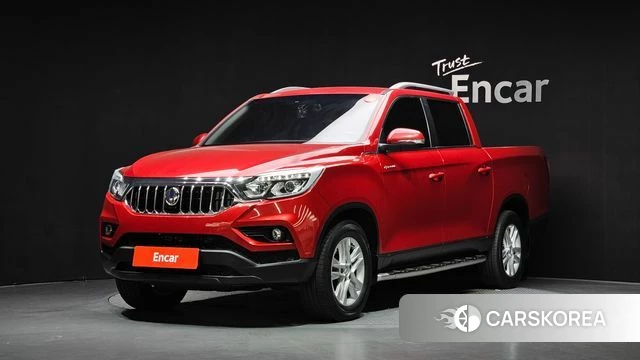 Ssangyong Rexton Sports Cannes 2019 Красный из Кореи