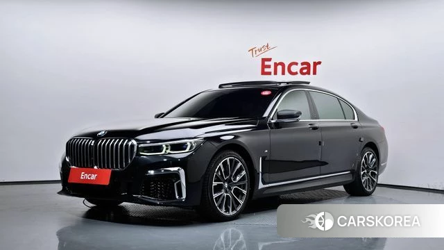 BMW 7 Series (G11) 2020 Черный из Кореи