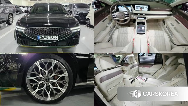 Genesis G90 (RS4) 2023 Черный из Кореи
