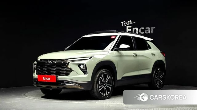 Chevrolet (GM Daewoo) Trailblazer 2023 Зеленый из Кореи