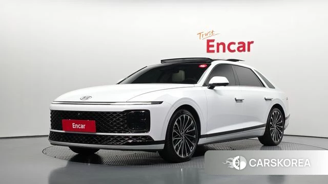 Hyundai Grandeur Hybrid (GN7) 2023 Белый из Кореи