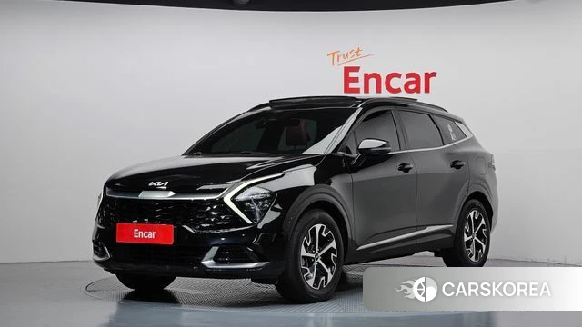 Kia Sportage 5th Generation Hybrid 2022 Черный из Кореи