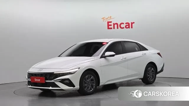 Hyundai The New Avante (CN7) 2024 Белый из Кореи