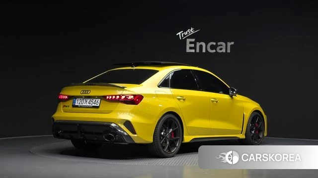 Audi RS3 (8Y) 2025 Желтый из Кореи