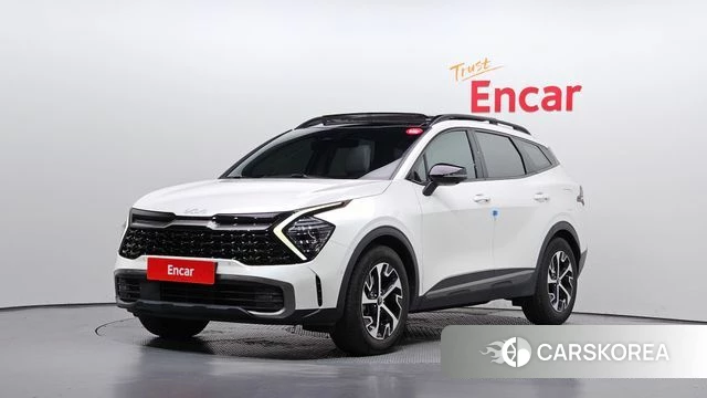 Kia Sportage 5th Generation Hybrid 2023 Белый из Кореи