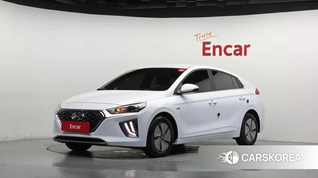 Hyundai The New Ionic Hybrid 2019 Белый из Кореи