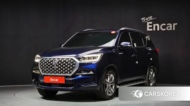 Ssangyong All New Rexton 2021 Синий из Кореи
