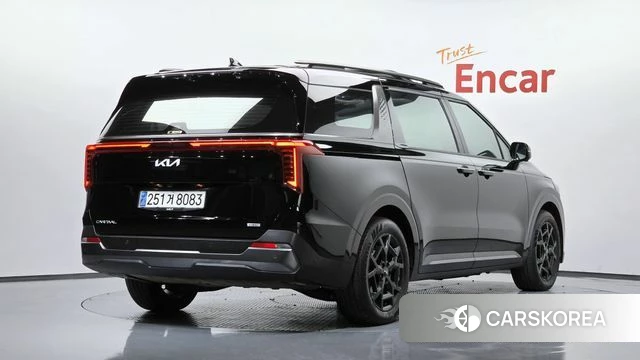 Kia The New Carnival 4th Generation 2024 Черный из Кореи