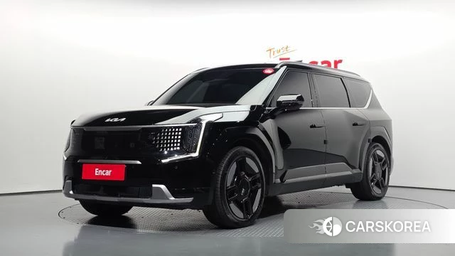 Kia EV9 2023 Черный из Кореи