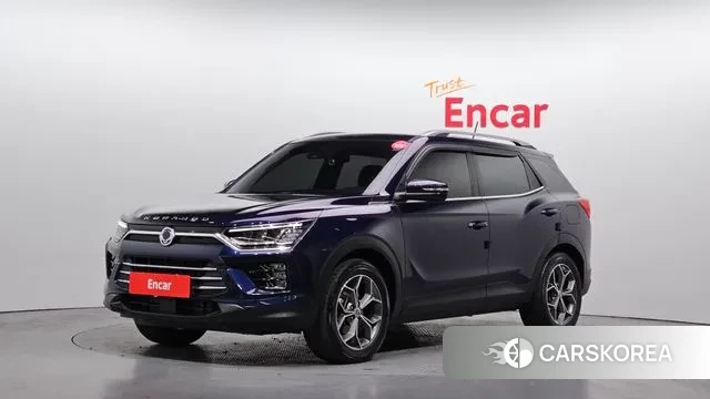 Ssangyong Beautiful Korando 2020 Синий из Кореи