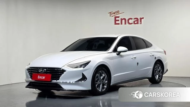 Hyundai Sonata (DN8) 2022 Белый из Кореи
