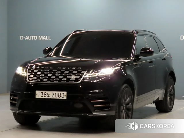 Land Rover Range Rover Velar 2019 Черный из Кореи