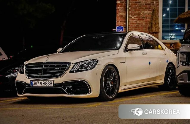 Mercedes-Benz S-Class W222 2018 Белый из Кореи