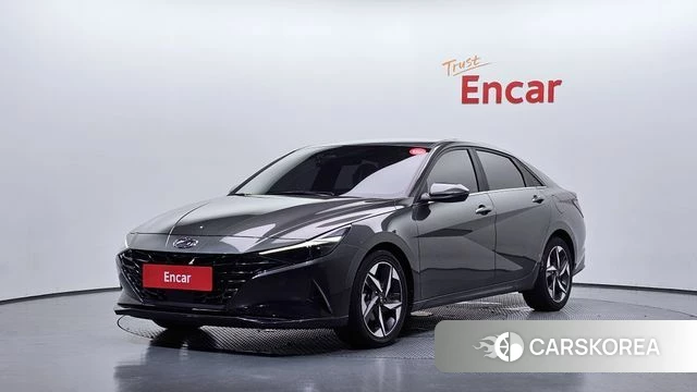 Hyundai Avante (CN7) 2022 Серый из Кореи