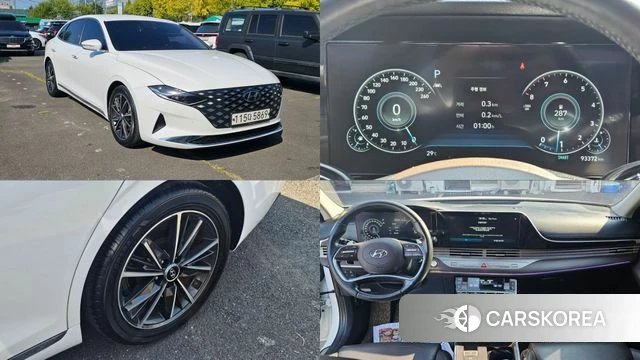 Hyundai The New Grandeur IG 2020 Белый из Кореи