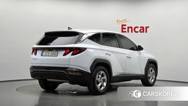 Hyundai Tucson (NX4) 2023 Белый из Кореи