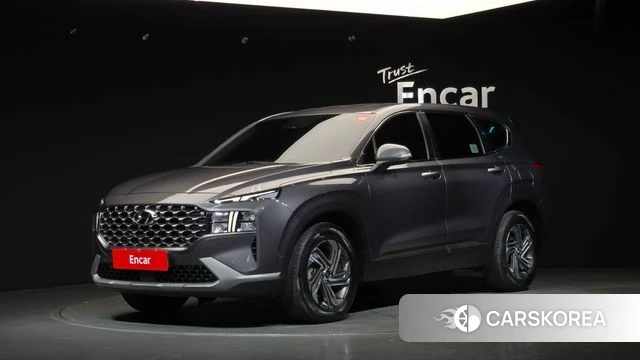 Hyundai The New Santa Fe 2022 Серый из Кореи