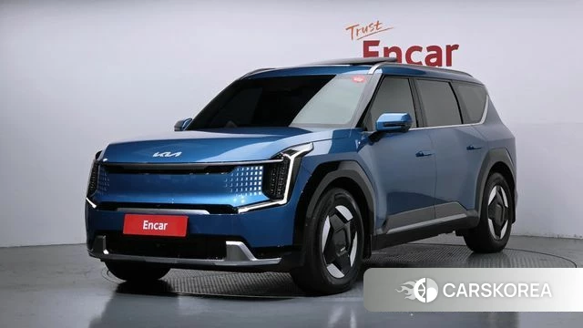 Kia EV9 2024 Синий из Кореи