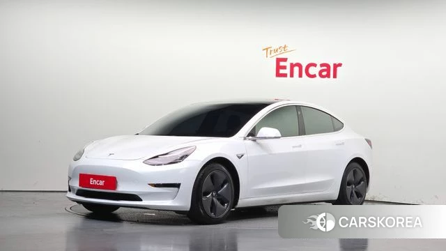 Tesla Model 3 2020 Белый из Кореи