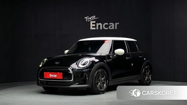 Mini Cooper 2022 Черный двухцветный из Кореи
