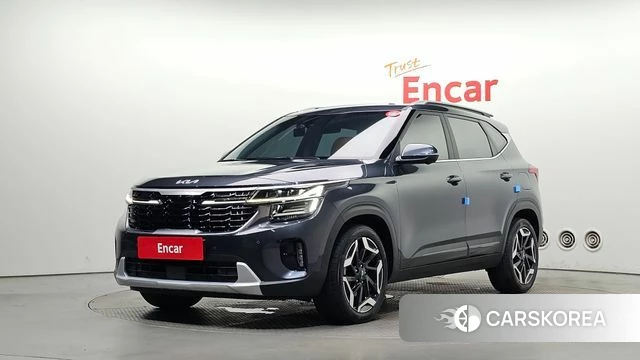 Kia The New Seltos 2022 Серый из Кореи