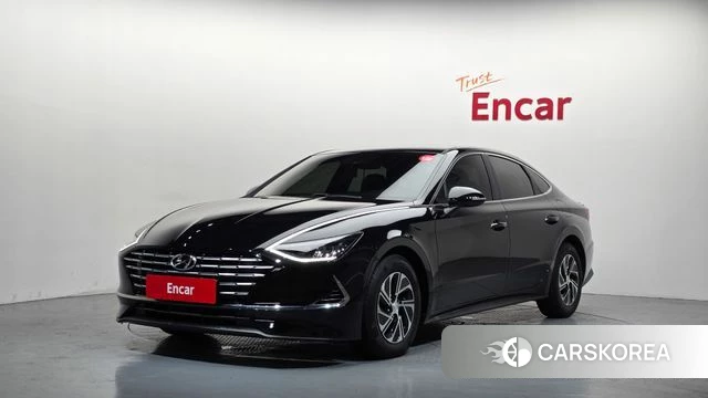 Hyundai Sonata Hybrid (DN8) 2022 Черный из Кореи