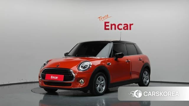 Mini Cooper 2020 Оранжевый из Кореи