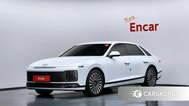 Hyundai Grandeur Hybrid (GN7) 2024 Белый из Кореи