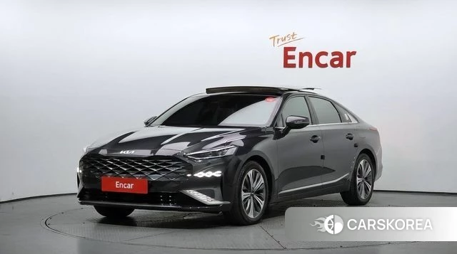 Kia K8 Hybrid 2023 Серый из Кореи