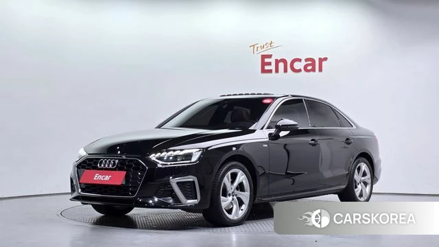 Audi A4 (B9) 2022 Черный из Кореи