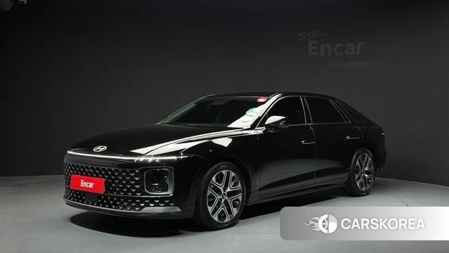 Hyundai Grandeur Hybrid (GN7) 2023 Черный из Кореи
