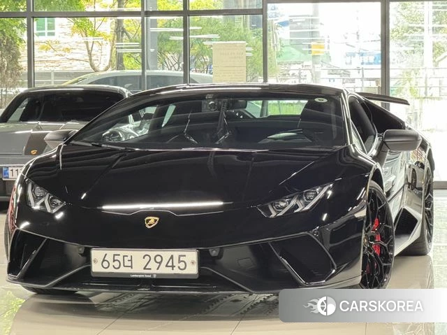 Lamborghini Huracan 2018 Черный из Кореи
