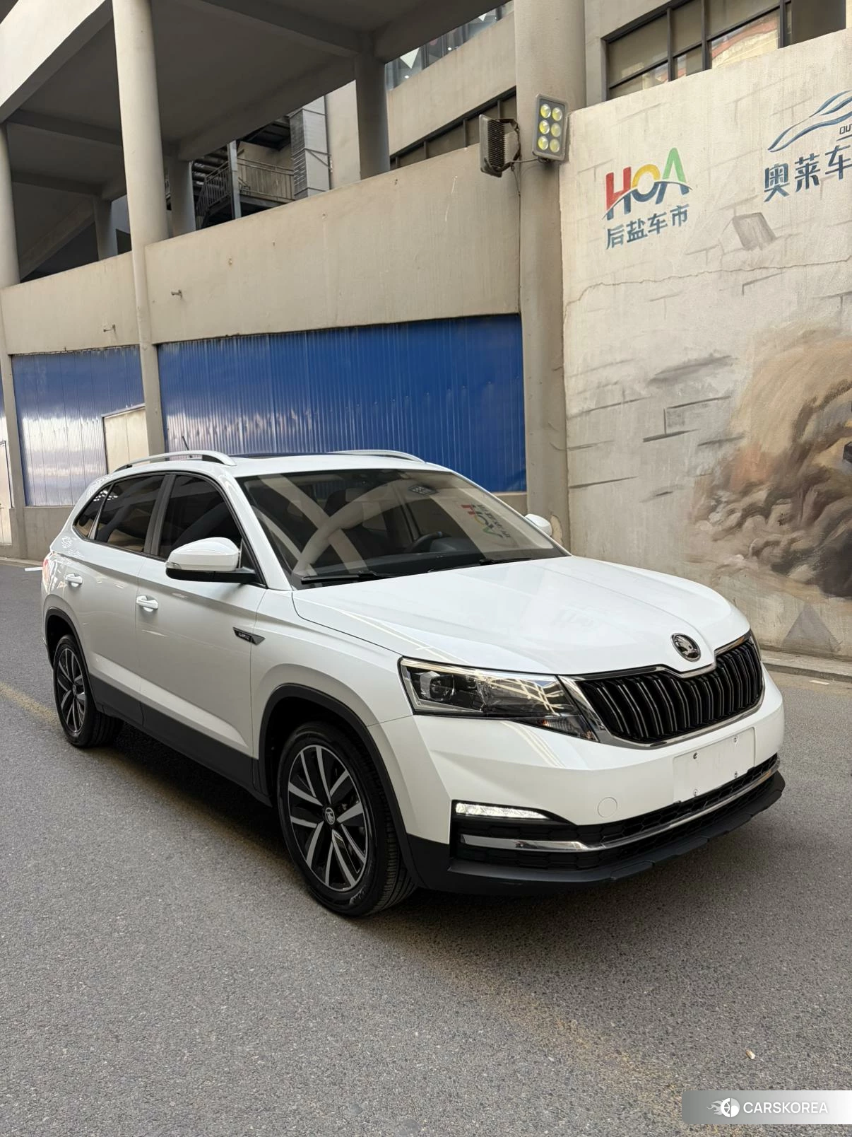 Skoda Kamiq 2022 Белый из Китая