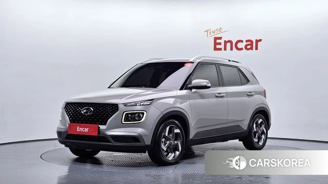 Hyundai Venue 2020 Серебристо-серый из Кореи