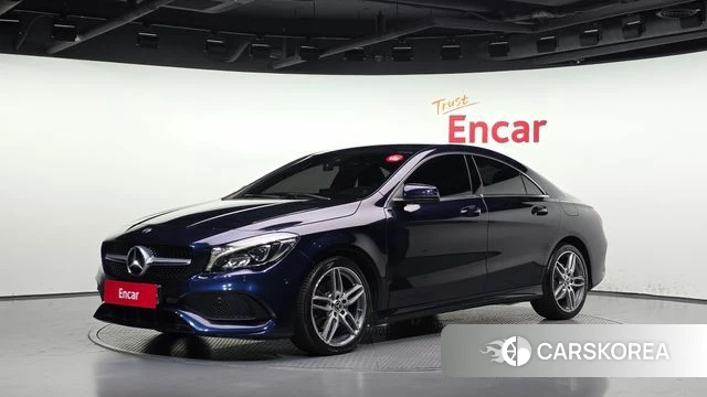 Mercedes-Benz CLA-Class C117 2018 Синий из Кореи