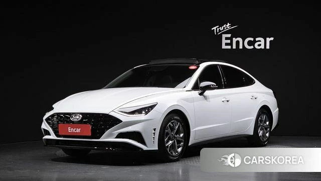 Hyundai Sonata (DN8) 2022 Белый из Кореи