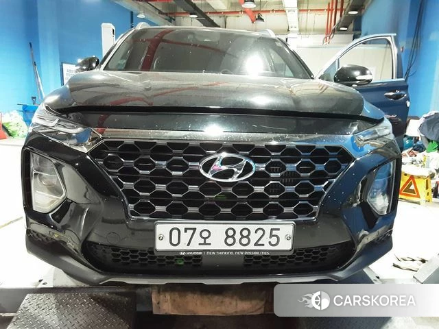 Hyundai Santa Fe TM 2018 Черный из Кореи