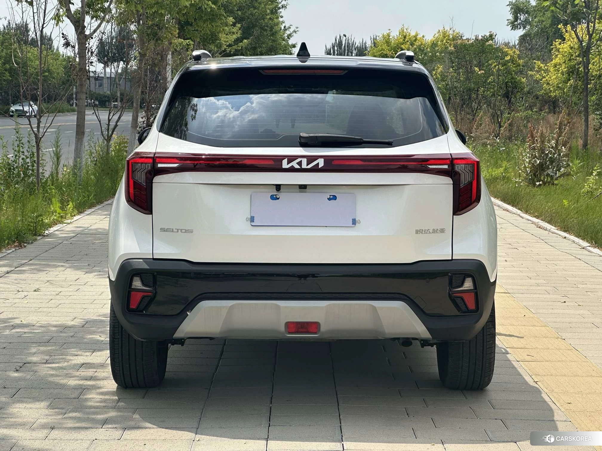 Kia Seltos 2023 Белый из Китая