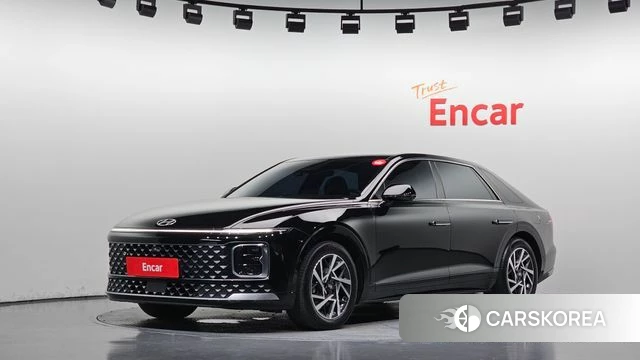 Hyundai Grandeur (GN7) 2023 Черный из Кореи
